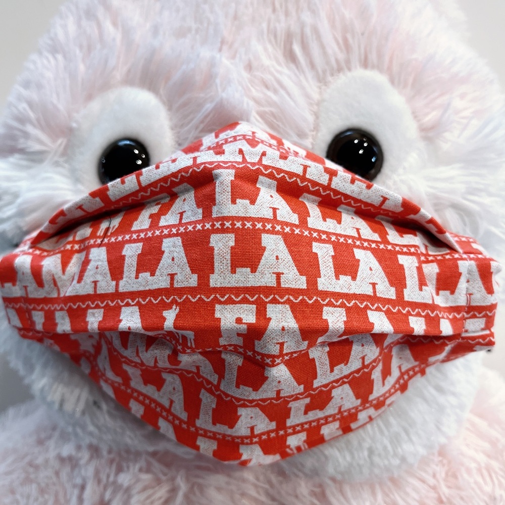 Face Mask Christmas Falalallama Llama